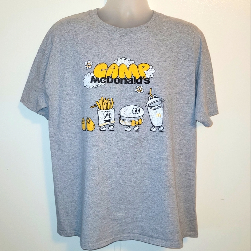 Vintage Camp Macdonalds T shirt size XL VTG T shirt